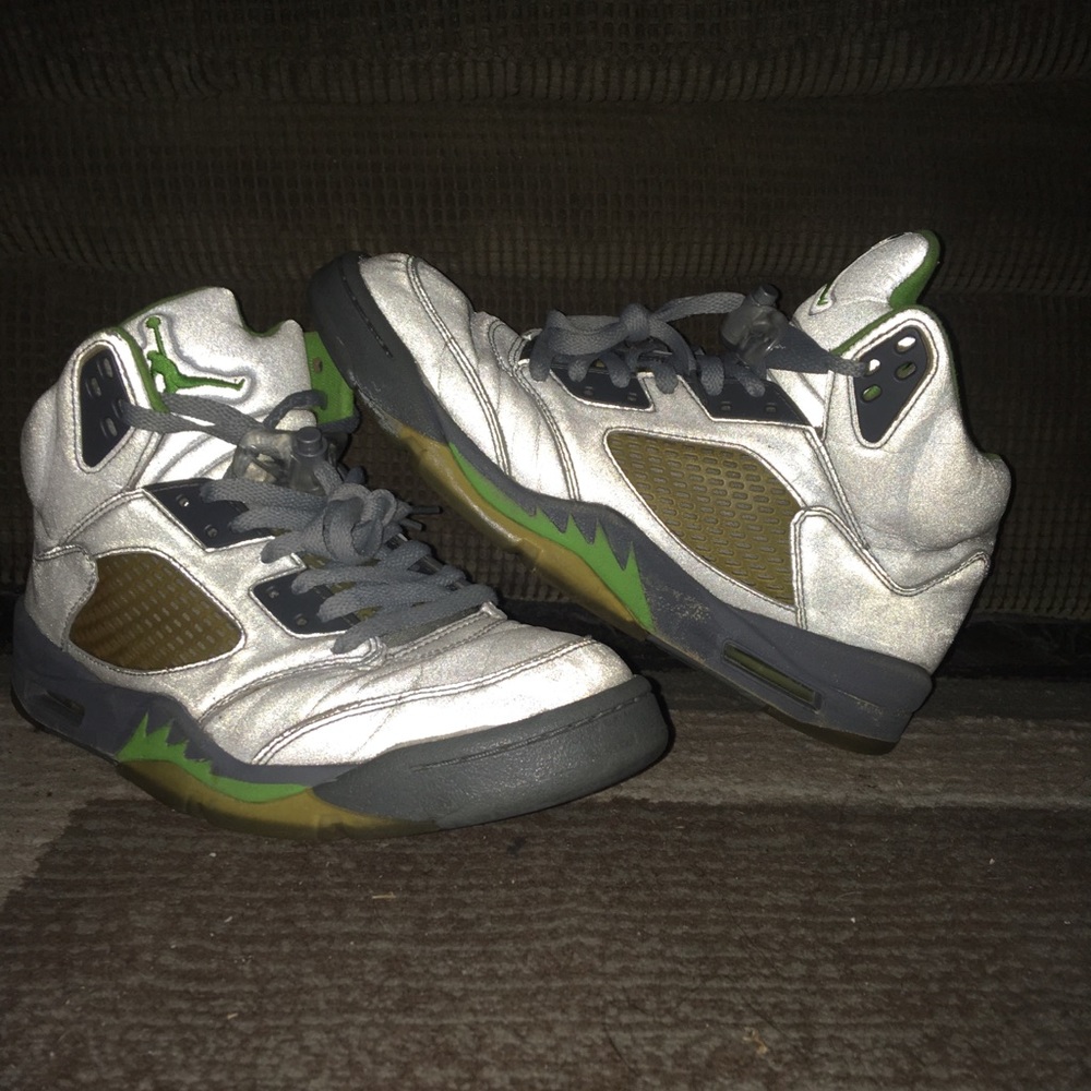 Jordan 5’s Green Bean